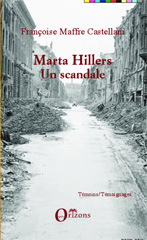 E-book, Marta Hillers : Un scandale, Editions Orizons