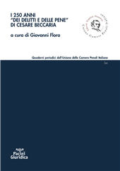 E-book, I 250 anni Dei delitti e delle pene di Cesare Beccaria : atti del convegno 16 e 17 maggio 2014, Livorno, Pacini