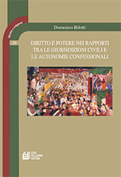 E-book, Diritto e potere nei rapporti tra le giurisdizioni civili e le autonomie confessionali, L. Pellegrini