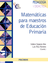 E-book, Matemáticas para maestros de Educación Primaria, Ediciones Pirámide