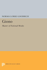 E-book, Giono : Master of Fictional Modes, Princeton University Press