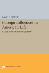 E-book, Foreign Influences in American Life, Princeton University Press
