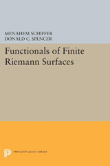 eBook, Functionals of Finite Riemann Surfaces, Schiffer, Menahem, Princeton University Press