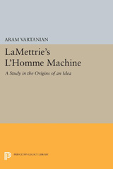 E-book, LaMettrie's L'Homme Machine, Princeton University Press