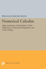 E-book, Numerical Calculus, Milne, William Edmund, Princeton University Press