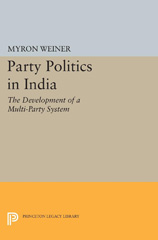 E-book, Party Politics in India, Weiner, Myron, Princeton University Press