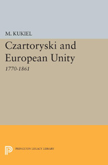 E-book, Czartoryski and European Unity, Princeton University Press