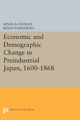 eBook, Economic and Demographic Change in Preindustrial Japan, 1600-1868, Princeton University Press