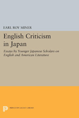 E-book, English Criticism in Japan : Essays by Younger Japanese Scholars on English and American Literature, Princeton University Press