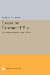 E-book, Essays by Rosemond Tuve : On Spenser, Herbert and Milton, Princeton University Press