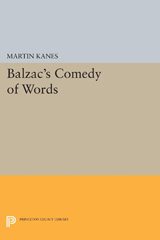 E-book, Balzac's Comedy of Words, Princeton University Press