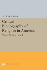 E-book, Critical Bibliography of Religion in America, Burr, Nelson Rollin, Princeton University Press