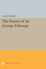 eBook, The Poems of Sir George Etherege, Princeton University Press