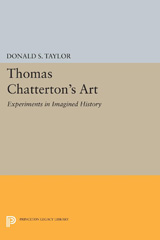 E-book, Thomas Chatterton's Art : Experiments in Imagined History, Princeton University Press