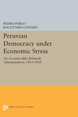 E-book, Peruvian Democracy under Economic Stress : An Account ofthe Belaúnde Administration, 1963-1968, Kuczynski-Godard, Pedro-Pablo, Princeton University Press
