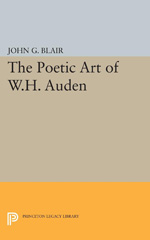 E-book, Poetic Art of W.H. Auden, Princeton University Press
