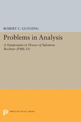 E-book, Problems in Analysis : A Symposium in Honor of Salomon Bochner (PMS-31), Princeton University Press