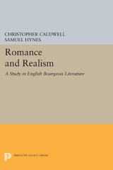 eBook, Romance and Realism : A Study in English Bourgeois Literature, Princeton University Press