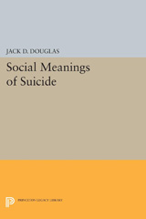 E-book, Social Meanings of Suicide, Princeton University Press