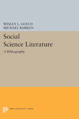 E-book, Social Science Literature : A Bibliography for International Law, Gould, Wesley L., Princeton University Press