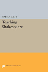 eBook, Teaching Shakespeare, Princeton University Press