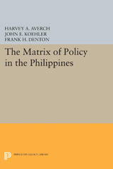 E-book, The Matrix of Policy in the Philippines, Averch, Harvey A., Princeton University Press