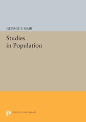 E-book, Studies in Population, Princeton University Press