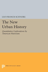 E-book, The New Urban History : Quantitative Explorations by American Historians, Princeton University Press