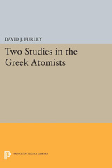 E-book, Two Studies in the Greek Atomists, Princeton University Press