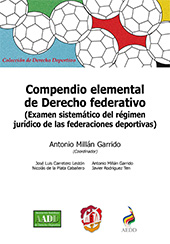 eBook, Compendio elemental de derecho federativo : examen sistemático del régimen jurídico de las federaciones deportivas, Reus