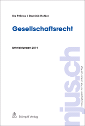 E-book, Gesellschaftsrecht : Entwicklungen 2014, Stämpfli Verlag