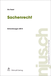 E-book, Sachenrecht : Entwicklungen 2014, Stämpfli Verlag