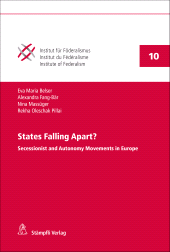 E-book, States Falling Apart? : Secessionist and Autonomy Movements in Europe, Stämpfli Verlag