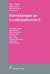 E-book, Entwicklungen im Gesellschaftsrecht X, Stämpfli Verlag