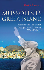 E-book, Mussolini's Greek Island, I.B. Tauris
