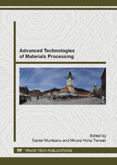 E-book, Advanced Technologies of Materials Processing, Trans Tech Publications Ltd