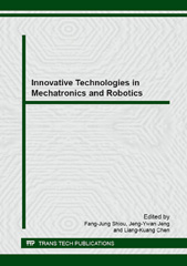 E-book, Innovative Technologies in Mechatronics and Robotics, Trans Tech Publications Ltd