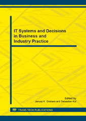 E-book, IT Systems and Decisions in Business and Industry Practice, Trans Tech Publications Ltd