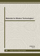E-book, Materials for Modern Technologies I, Trans Tech Publications Ltd