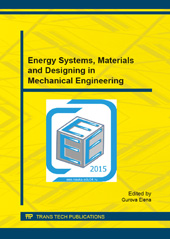 E-book, Energy Systems, Materials and Designing in Mechanical Engineering, Trans Tech Publications Ltd