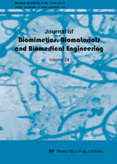 E-book, Journal of Biomimetics, Biomaterials and Biomedical Engineering, Trans Tech Publications Ltd