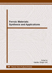 E-book, Ferroic Materials : Synthesis and Applications, Trans Tech Publications Ltd