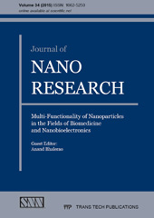 E-book, Journal of Nano Research, Trans Tech Publications Ltd