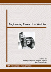 E-book, Engineering Research of Vehicles, Trans Tech Publications Ltd