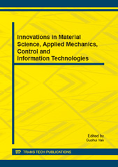 E-book, Innovations in Material Science, Applied Mechanics, Control and Information Technologies, Trans Tech Publications Ltd