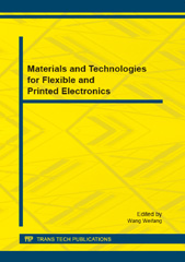 E-book, Materials and Technologies for Flexible and Printed Electronics, Trans Tech Publications Ltd