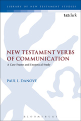E-book, New Testament Verbs of Communication, T&T Clark