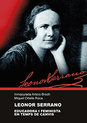 E-book, Leonor Serrano : educadora i feminista en temps de canvis (1890-1942), Universitat Jaume I