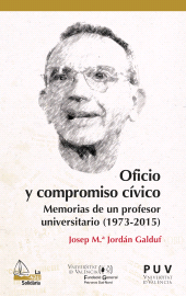 E-book, Oficio y compromiso cívico : Memorias de un profesor universitario (1973-2015), Universitat de València