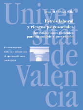 E-book, Estrés laboral y riesgos psicosociales : Investigaciones recientes para su análisis y prevención, Universitat de València